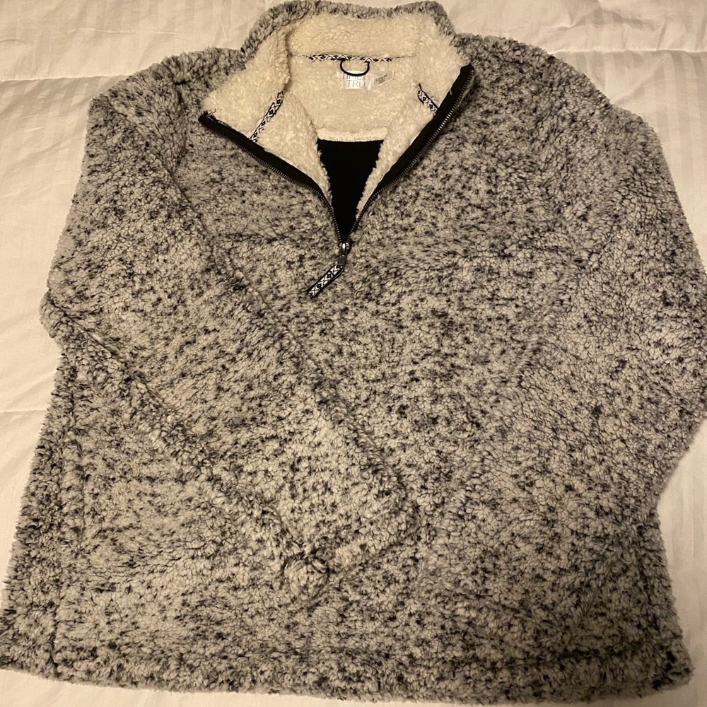 Quarter zip Sherpa!